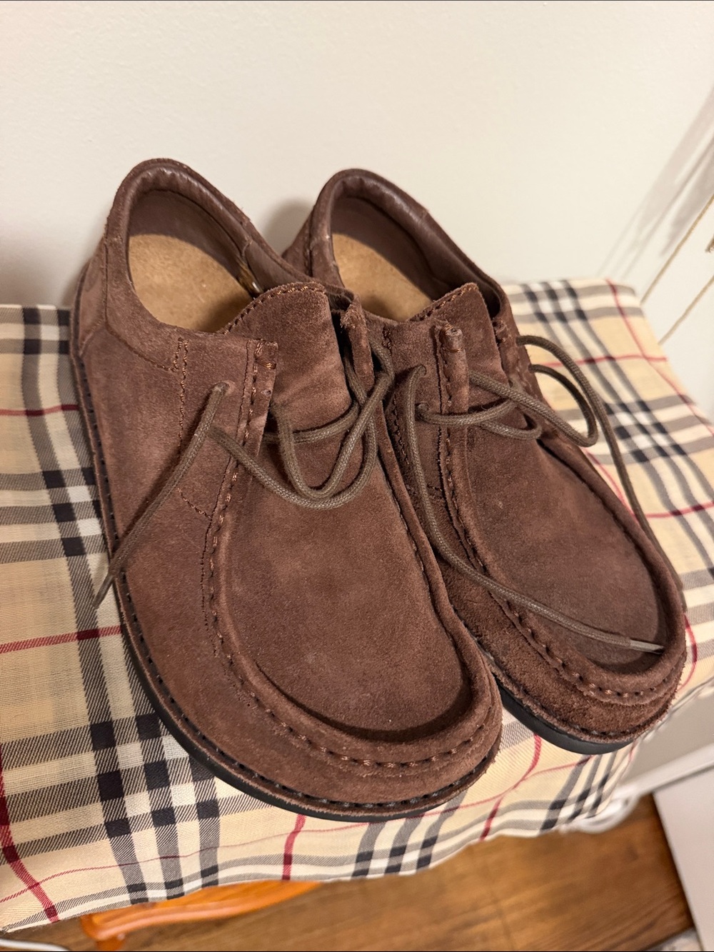 Men's Brown Suede Chukka Boots - by Footprints by Birkenstock